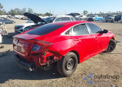 2019 Honda Civic Sport z USA, uszkodzony, nr VIN 2HGFC2F8XKH512861